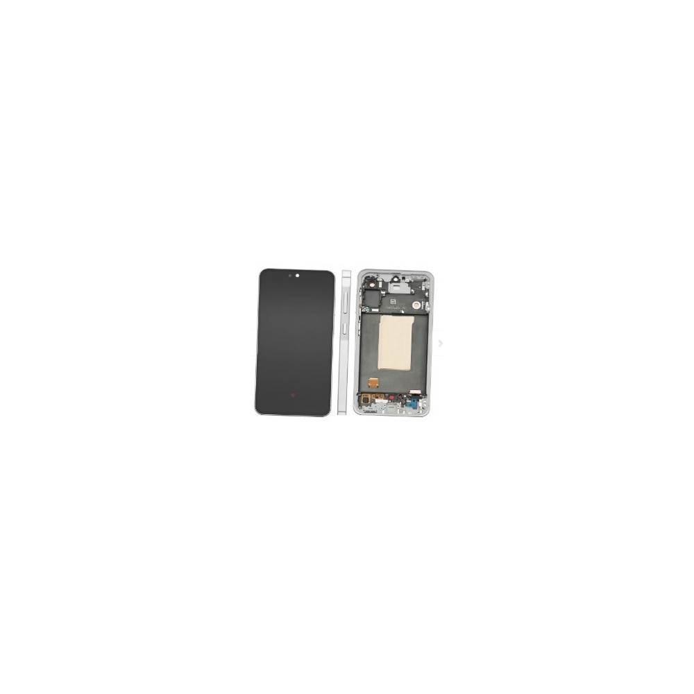 Pantalla para Samsung A566 (A56 5G 2025) Con Marco Gris (Original Service Pack)