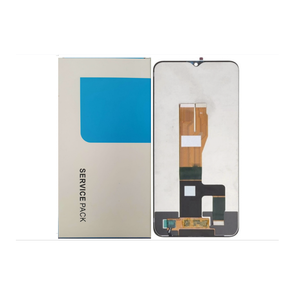 Eu_Pantalla para Realme C33 / C30 / Narzo 50i Prime (4G) (2022) Sin Marco (Original Service Pack) Fabricado Europa