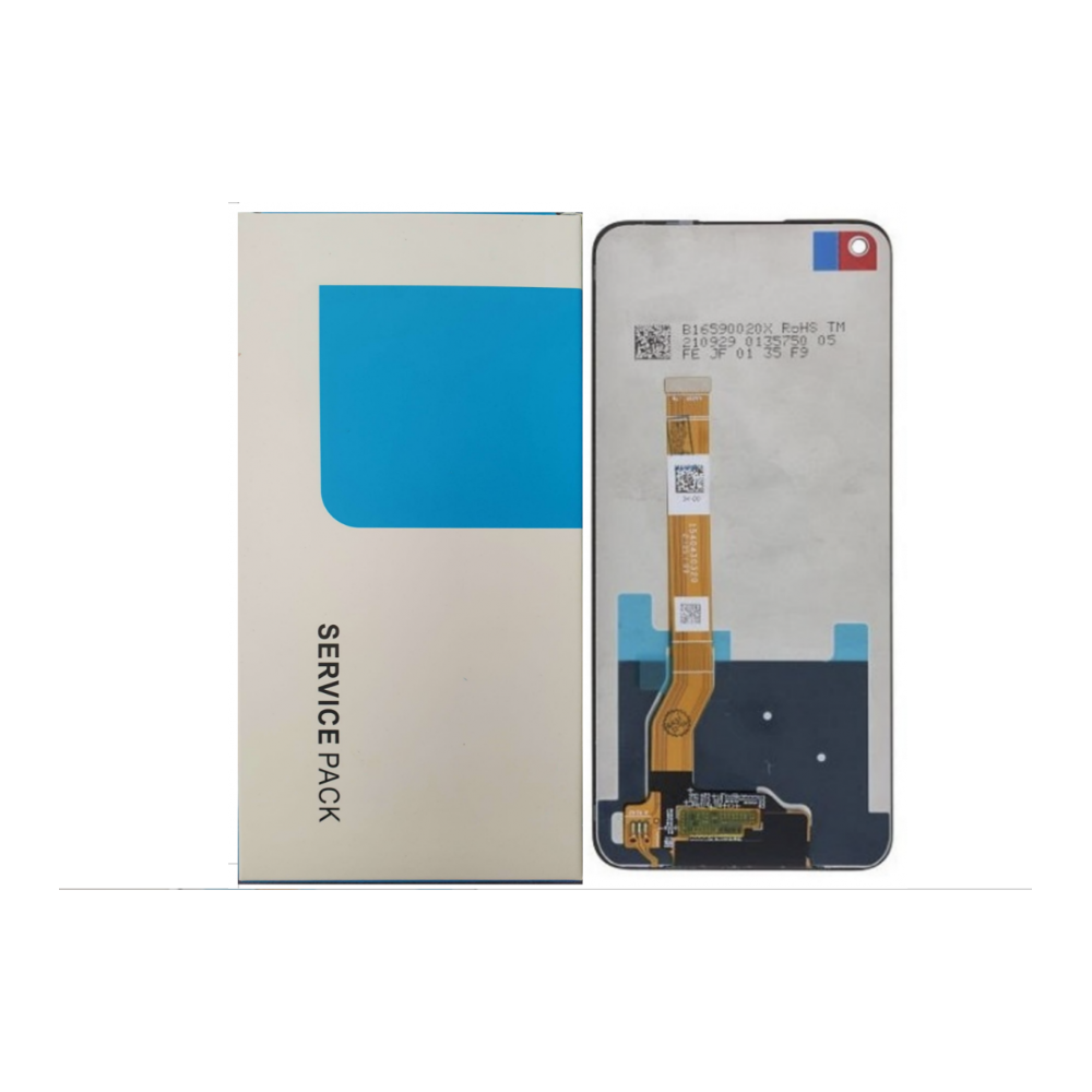 Eu_Pantalla para Realme 8i / 9i / Narzo 50 // OPPO A96 (4G) (2022) Sin Marco (Original Service Pack) Fabricado Europa