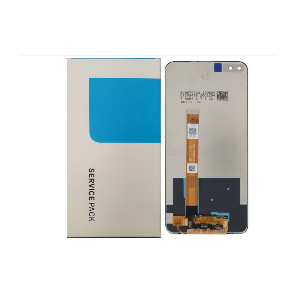 Eu_Pantalla para OPPO Reno 4Z / A92s 5G // Realme 6 Pro (4G) (2020) Sin Marco (Original Service Pack) Fabricado Europa