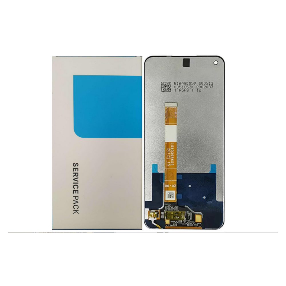 Eu_Pantalla para OPPO A73 5G / A72 5G // Realme 7 5G / Narzo 30 Pro 5G (2020) Sin Marco (Original Service Pack) Fabricado Europa