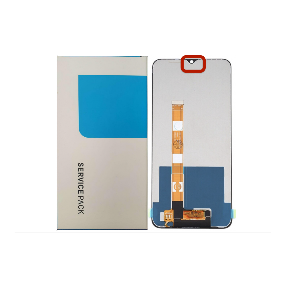 Eu_Pantalla OPPO A15 / A15s / A35 /Realme Narzo 30A/ C11 / C12 / C15 / C25 Sin Marco (Original Service Pack) Fabricado Europa