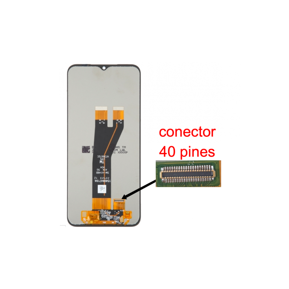 Eu_Pantalla para Samsung A146P (A14 5G 2023) Sin Marco (Original Service Pack) Fabricado Europa