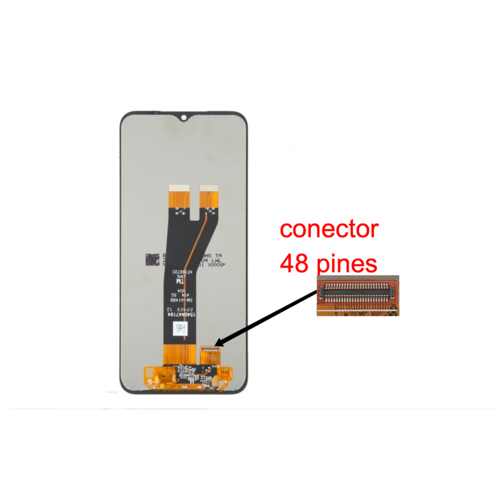 Eu_Pantalla para Samsung A146B/A145F (A14 5G/4G 2023) Sin Marco (Original Service Pack) Fabricado Europa