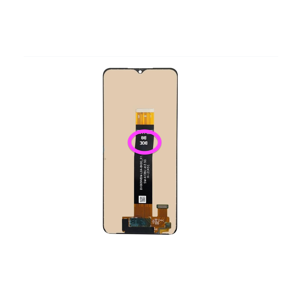 Eu_Pantalla para Samsung A136/M136 (A13/M13 5G 2022) Sin Marco (Original Service Pack) Fabricado Europa