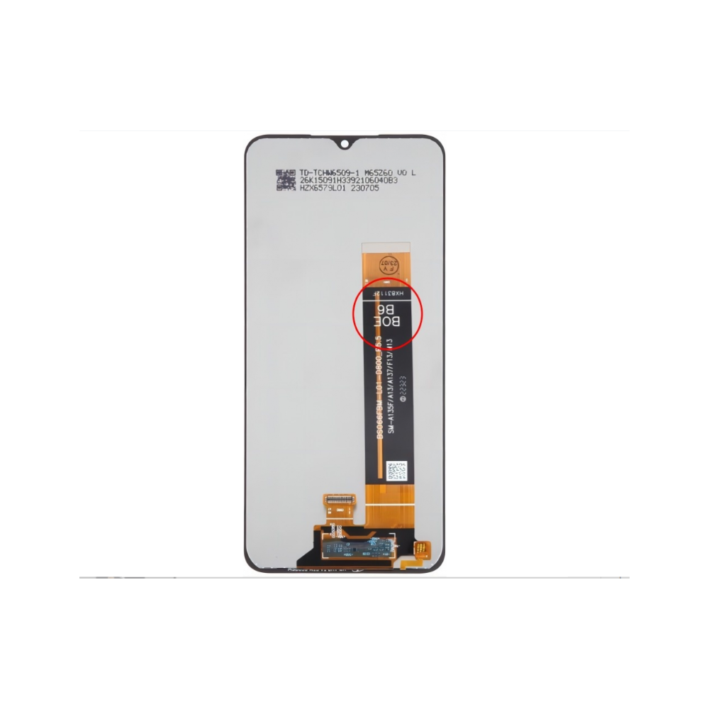 Eu_Pantalla para Samsung A135/A137 (A13 4G 2022) BOE Sin Marco (Original Service Pack) Fabricado Europa