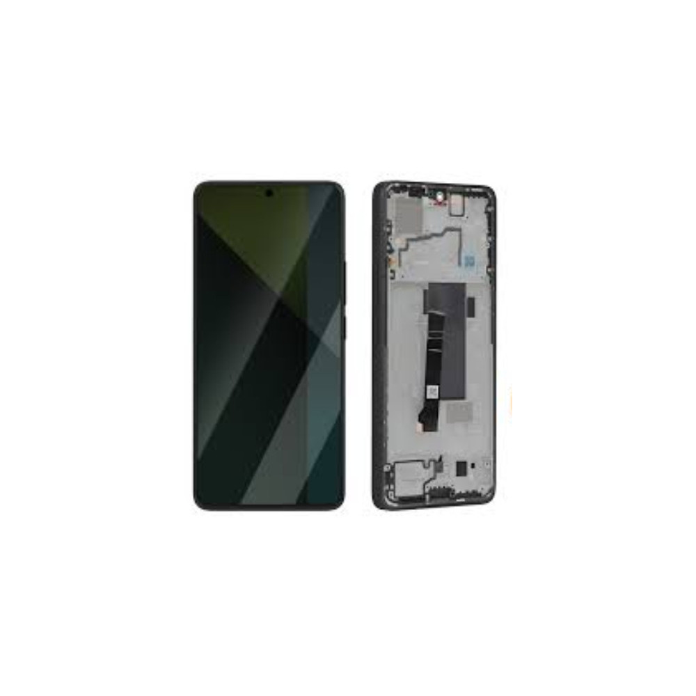 Pantalla Redmi Note 13 Pro plus 5G Con Marco TARNISH (Original Service Pack)