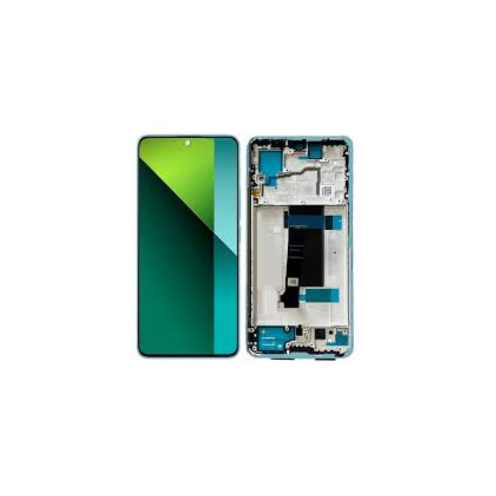 Pantalla Redmi Note 13 Pro 5G Con Marco VERDE (Original Service Pack)