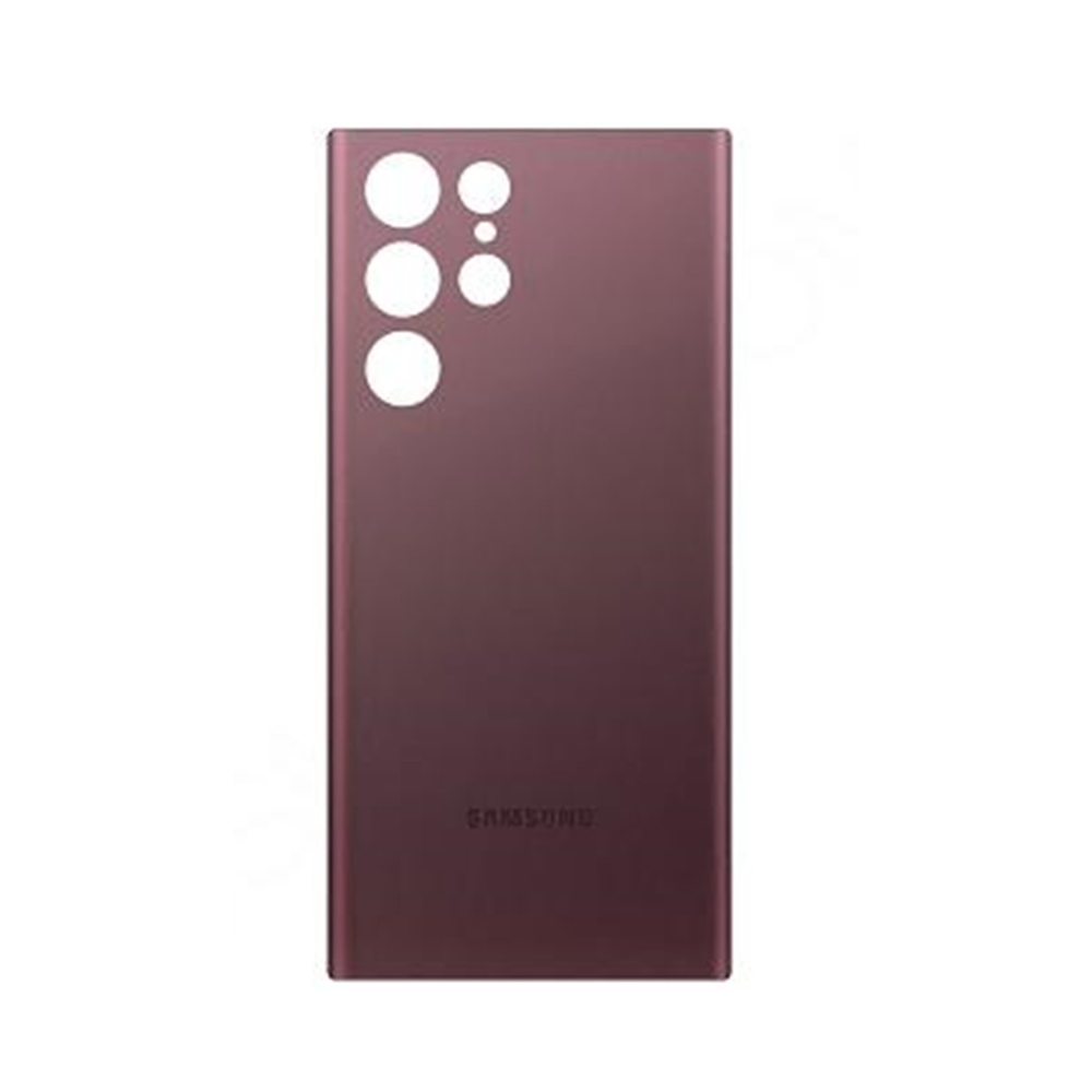 Tapa Trasera para Samsung S22 Ultra (S908) Burgundy/Rojo Oscuro