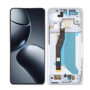 Pantalla para Mi 14T Pro 5G(2024) Con Marco Azul (Original Service Pack)