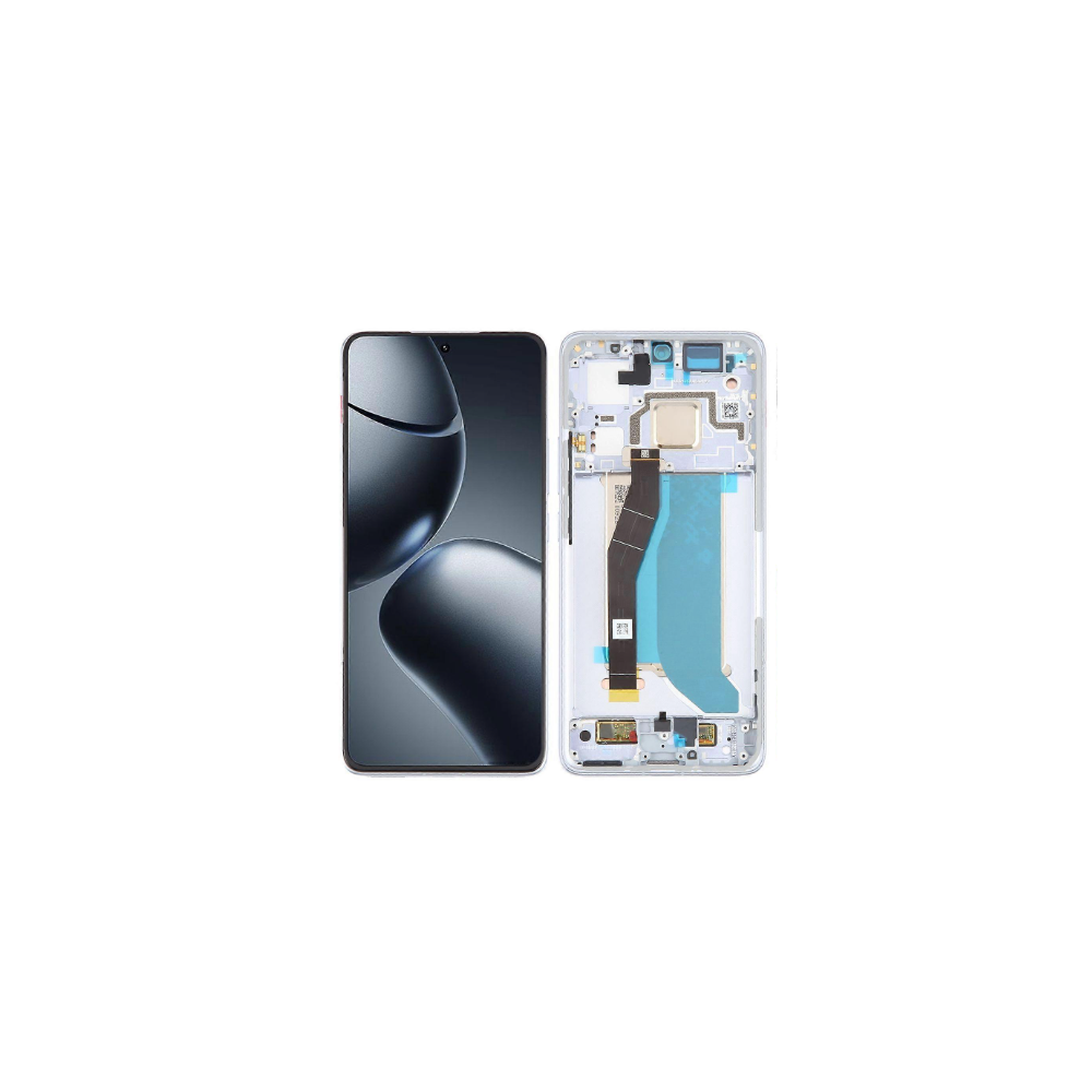Pantalla para Mi 14T Pro 5G(2024) Con Marco Azul (Original Service Pack)