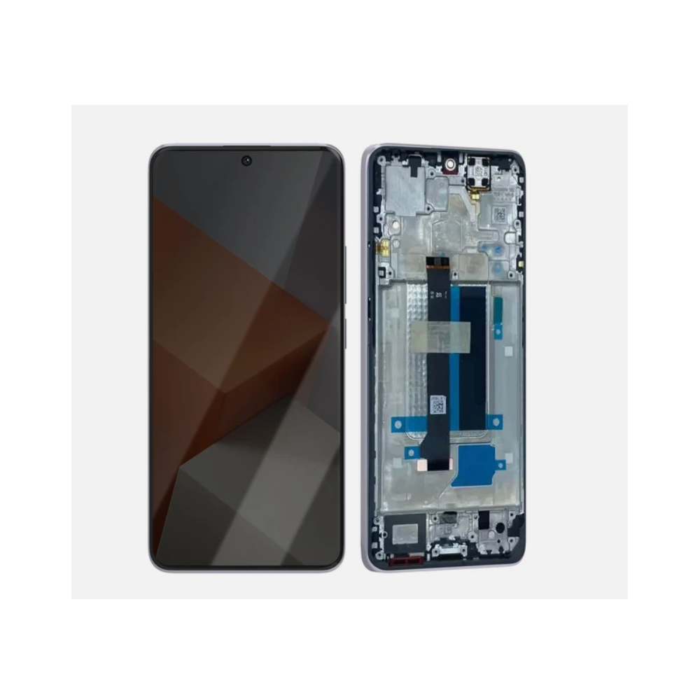 Pantalla Redmi Note 13 Pro 4G Con Marco Morado (Original Service Pack)