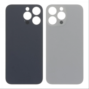 Tapa Trasera para  iPhone 16 Pro Max Titanio Natural