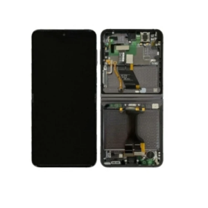 Pantalla para Samsung Z Flip 5 5G/F731 Con Marco Interna Negro/Gris (Original Service Pack)