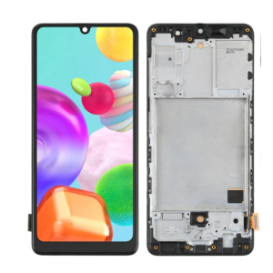 Pantalla para Samsung A41 Con Marco (OLED)