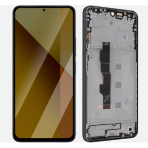 Pantalla Redmi Note 13 5G Con Marco Negro (Original Service Pack)