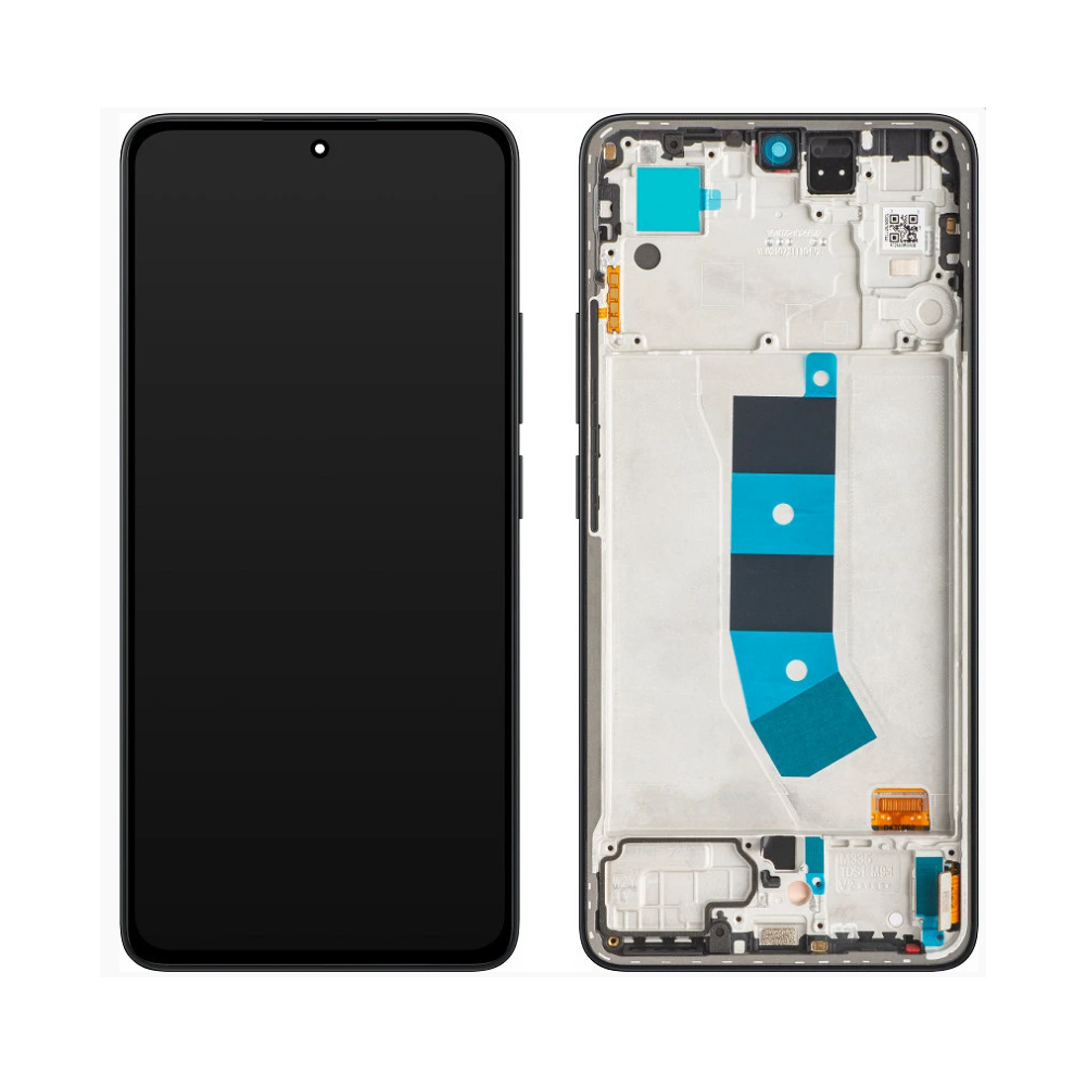 Pantalla Redmi Note 13 4G Con Marco Verde (Original Service Pack)