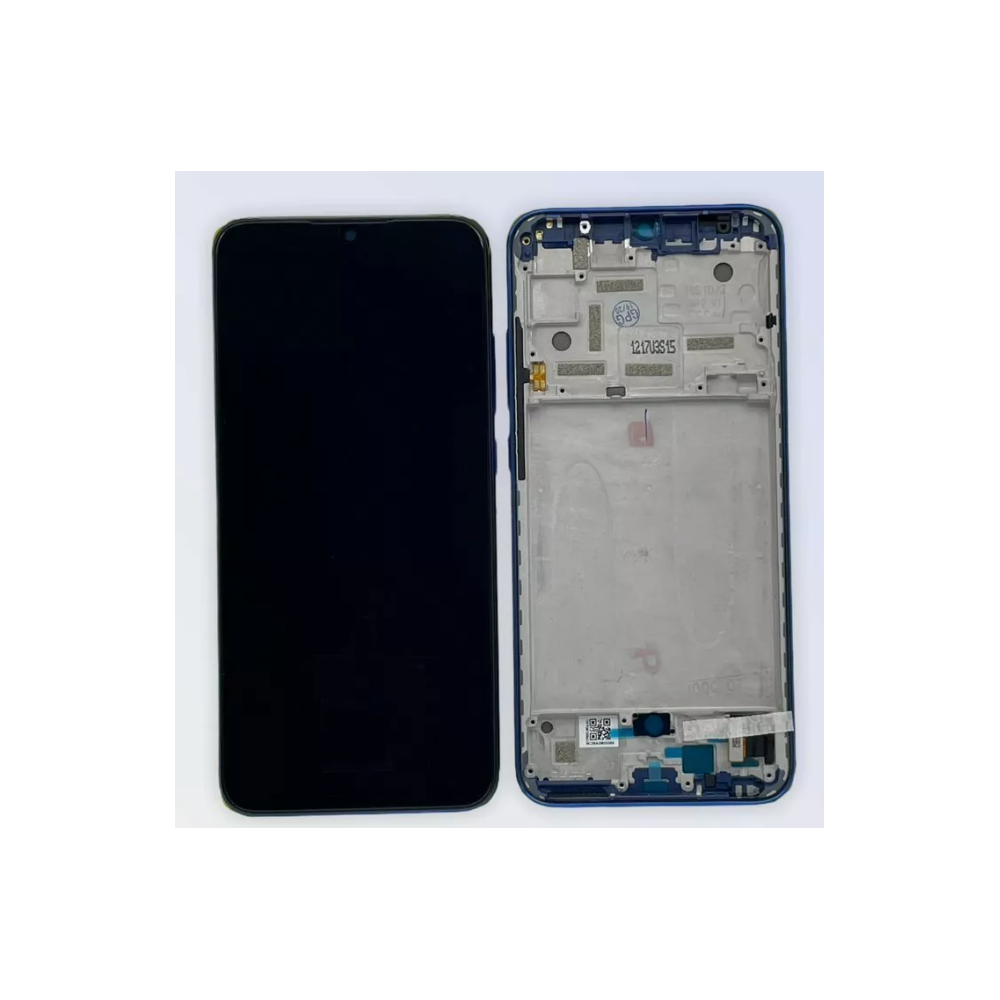 Pantalla para Mi A3 Con Marco Azul (Original Service Pack)