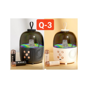 Altavoz Con Micrófono Q-3 [Negro]