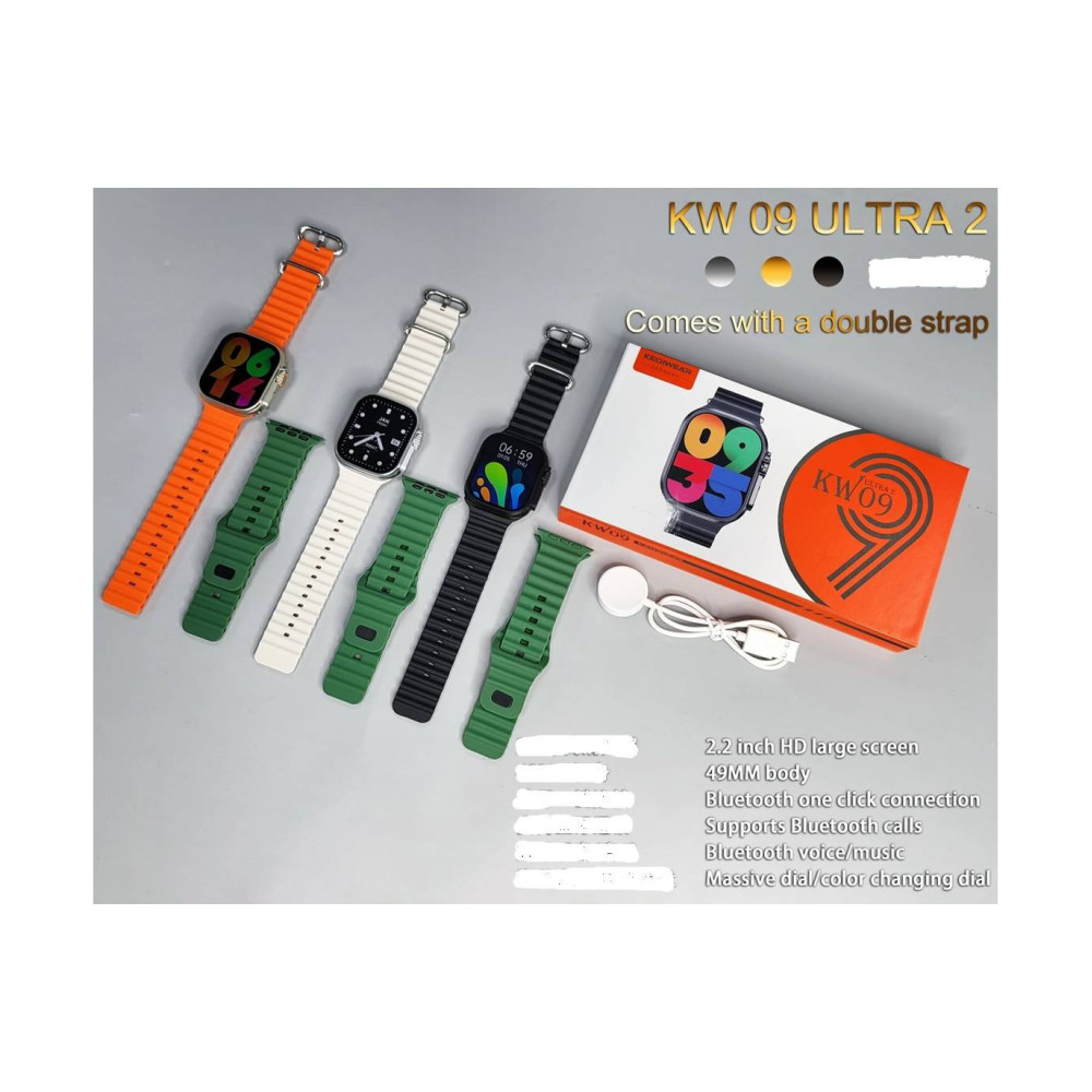 KW09 Ultra 2 Smart Watch [Plata]