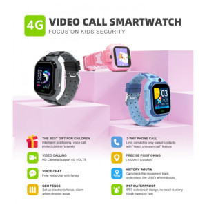 Smart Watch Para Niño Para LT37 [Rosa]