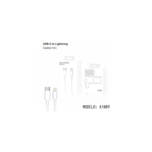 CABLE TYPE-C A LIGHTNING Para A1089