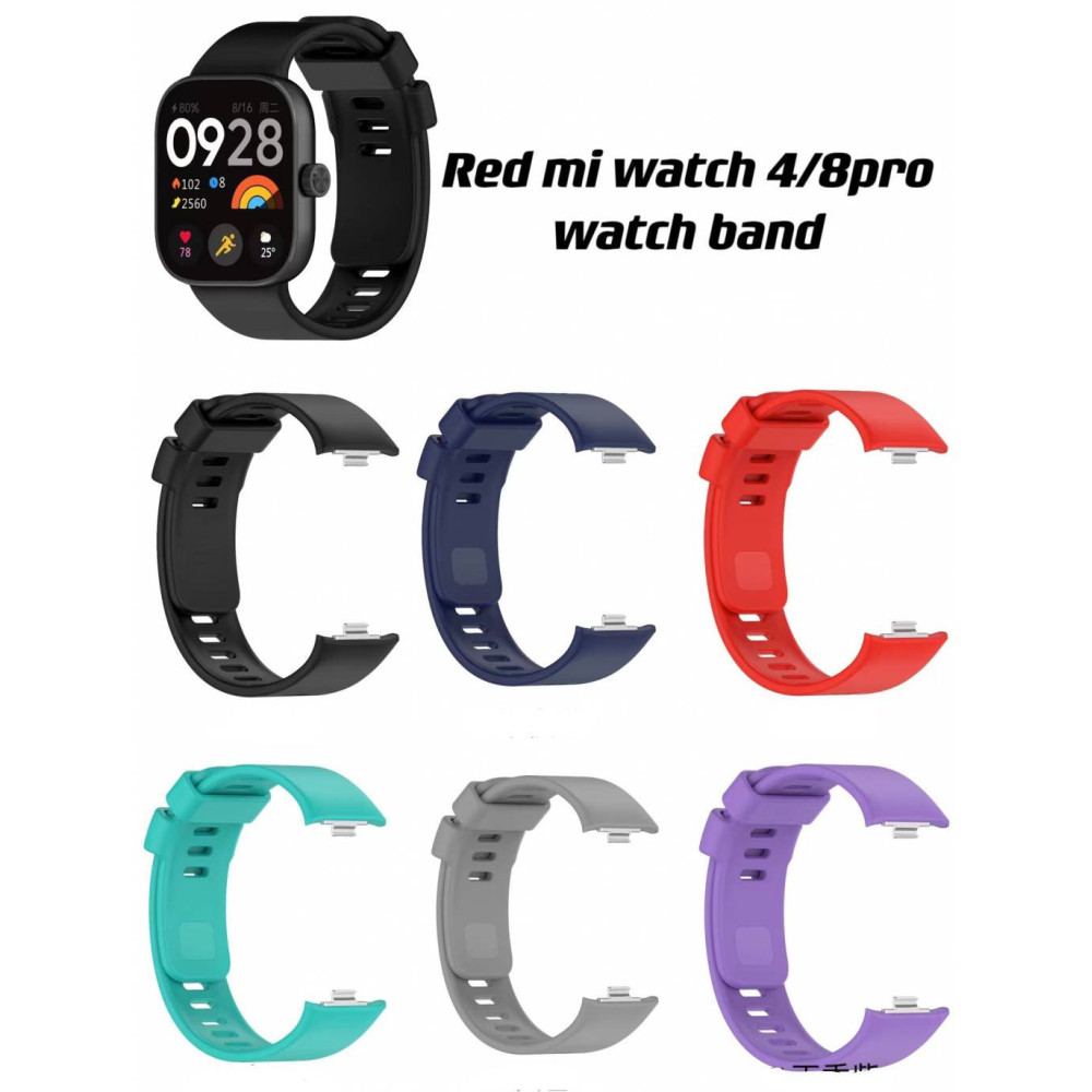 Correa Silicona Redmi Watch 4 [Morado]