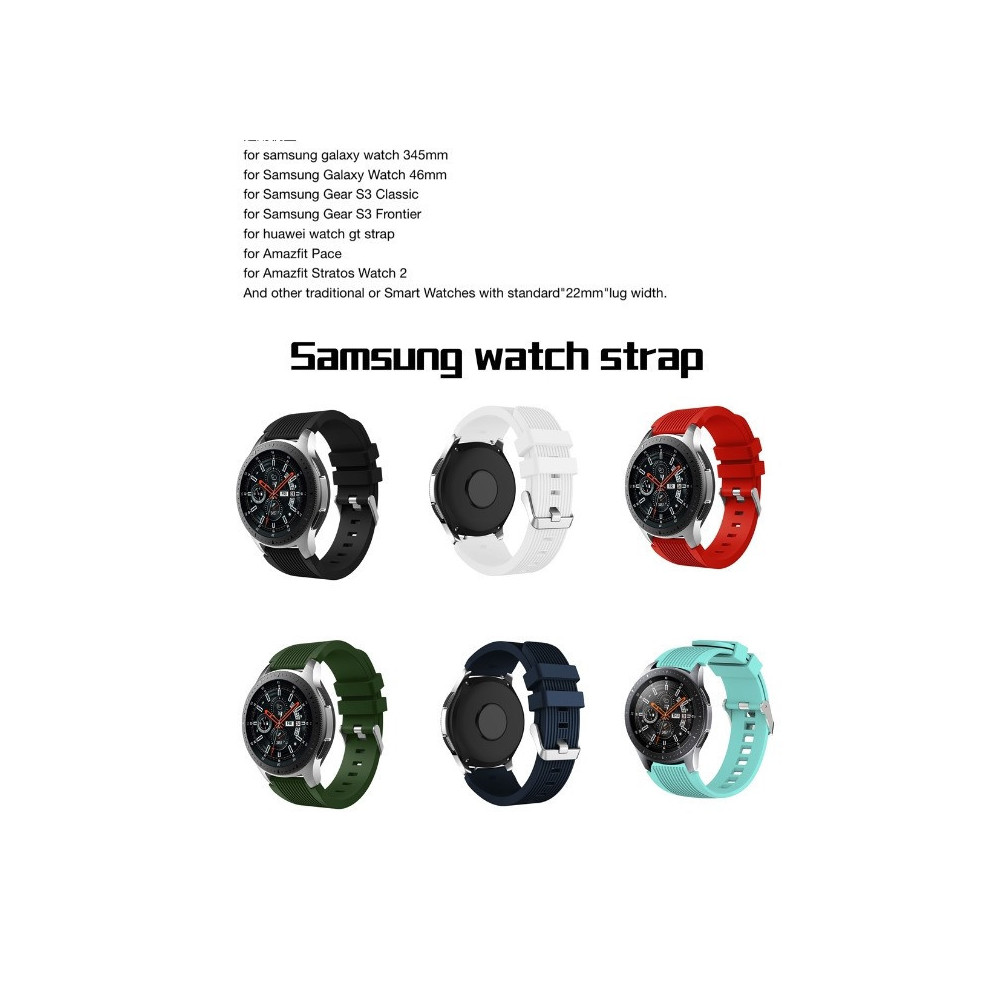 Correa Silicona Samsung Watch 22mm [Verde Claro]