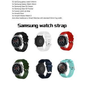 Correa Silicona Samsung Watch 22mm [Blanco]
