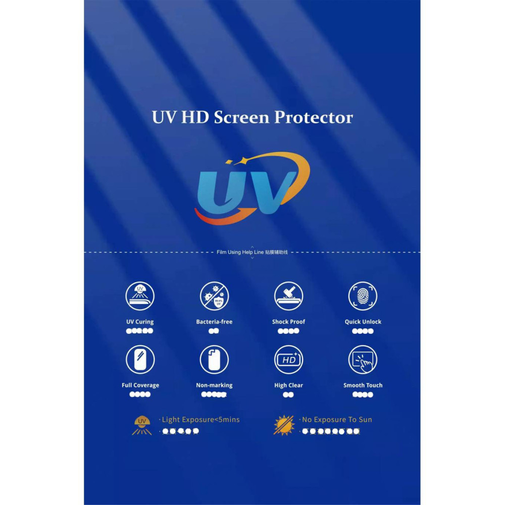 Protector De Pantalla UV 50Und