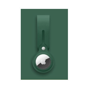 Funda Correas Silicona Airtag [Verde Oscuro]