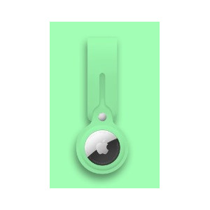 Funda Correas Silicona Airtag [Verde Claro]