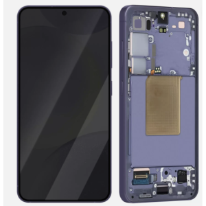 Pantalla para Samsung S24  Con Marco Morado (Original Service Pack)