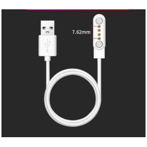 Cable De Carcador Magnética 4P7.62mm Blanco