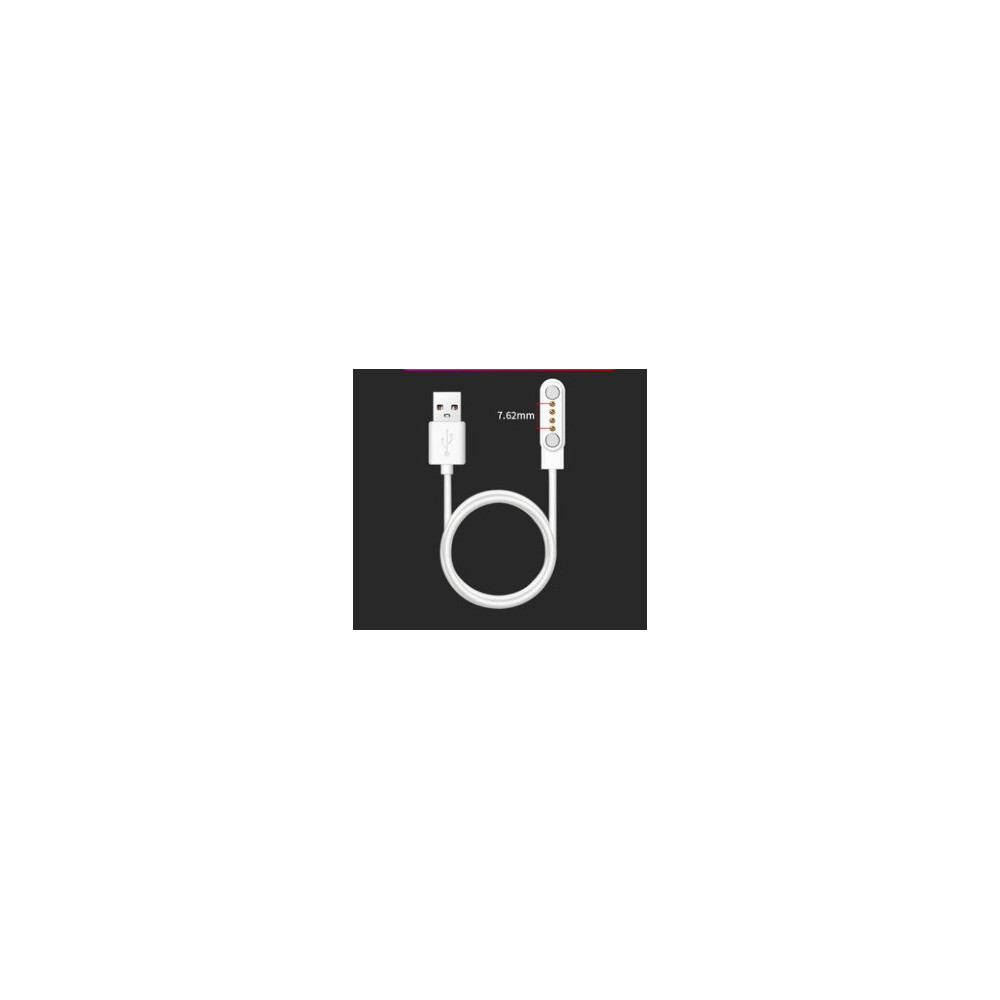 Cable De Carcador Magnética 4P7.62mm Blanco