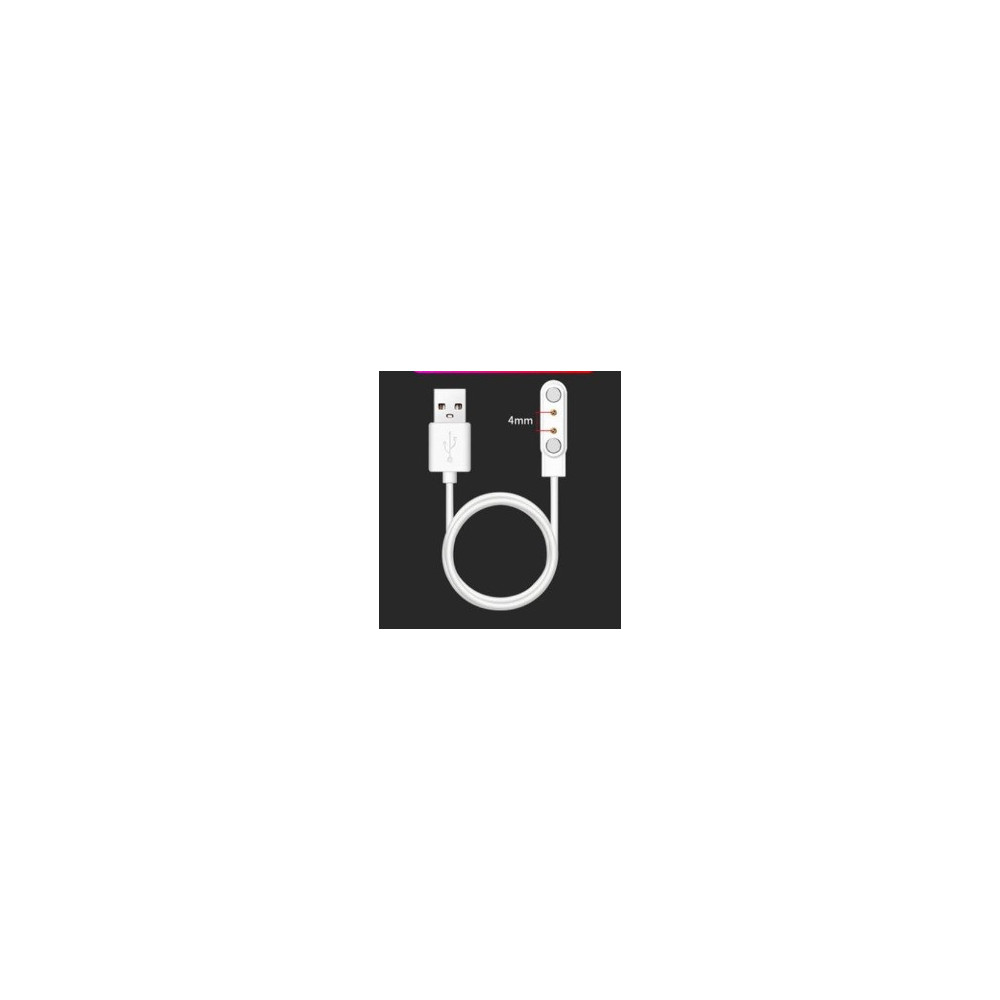 Cable De Carcador Magnética 2P4.0mm Blanco