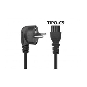 CABLE ALIMENTACION TIPO C5 1.5M [KM-PC03]