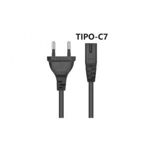 CABLE ALIMENTACION TIPO C7 1.5M [KM-PC01]