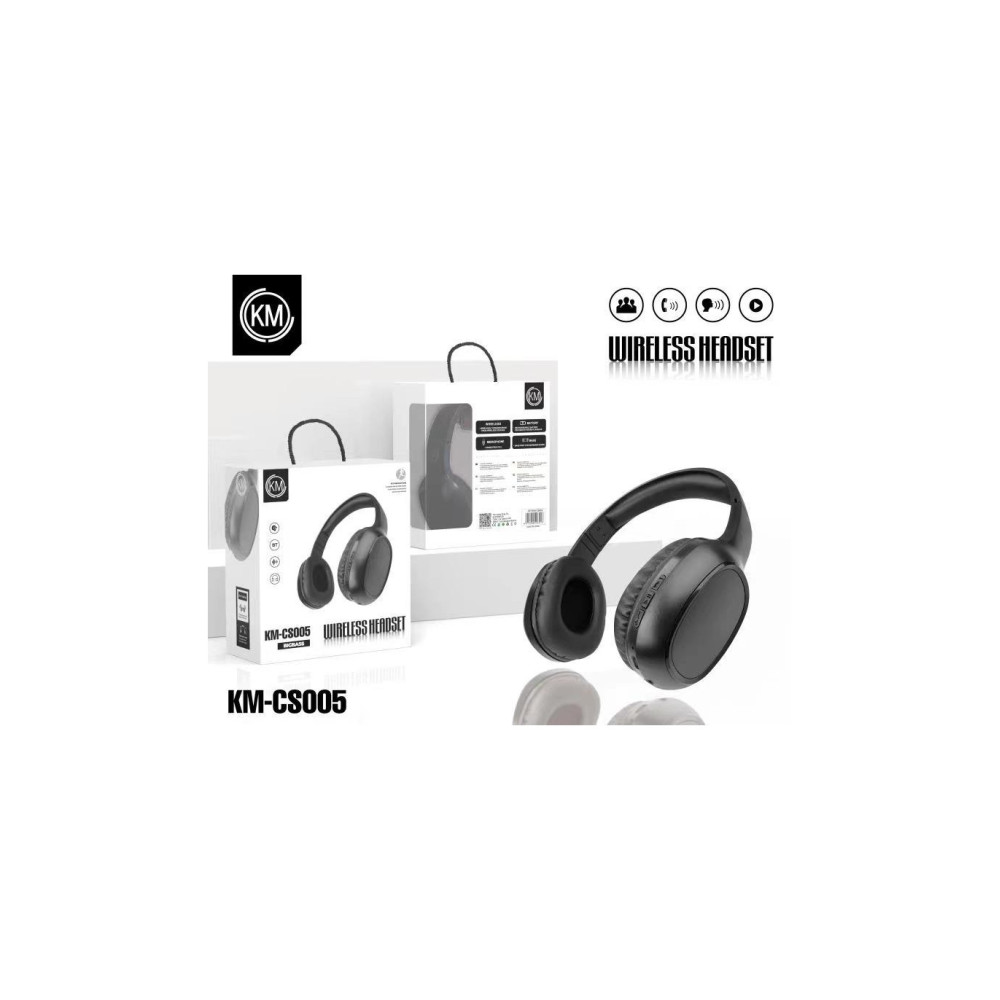 KM-CS005 AURICULARES BLUETOOTH DIADEMAS [NEGRO]