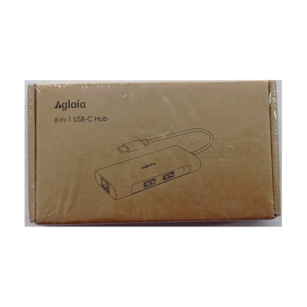 Adaptador_Ag-H10 Aglaia 6-In-1 Usb-C Hub