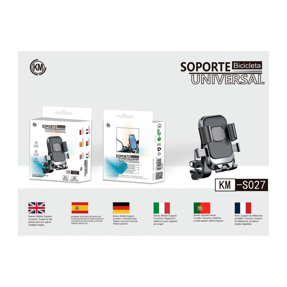 KM-S027 SOPORTE MOVIL PARA BICI