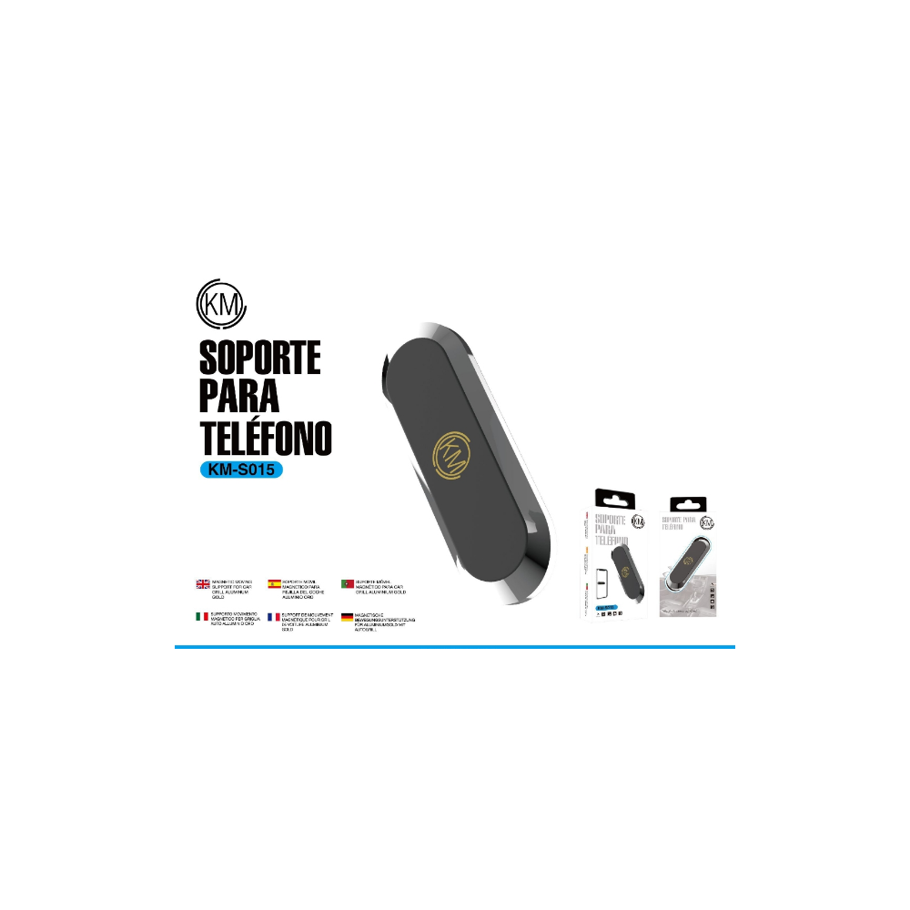 KM-S015 SOPORTE MOVIL [PLATA]