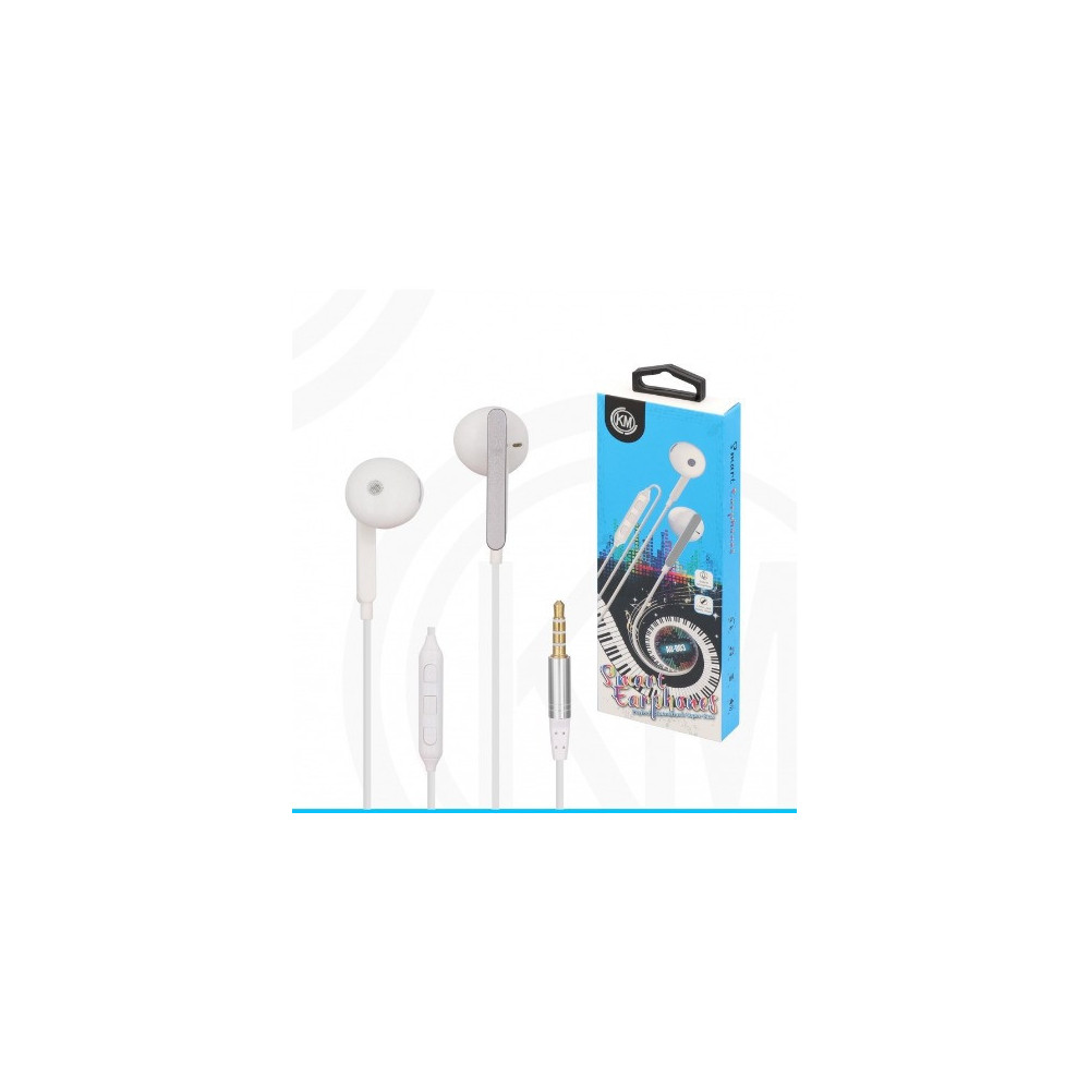 KM-AU003 AURICULARES CABLE JACK 3.5MM