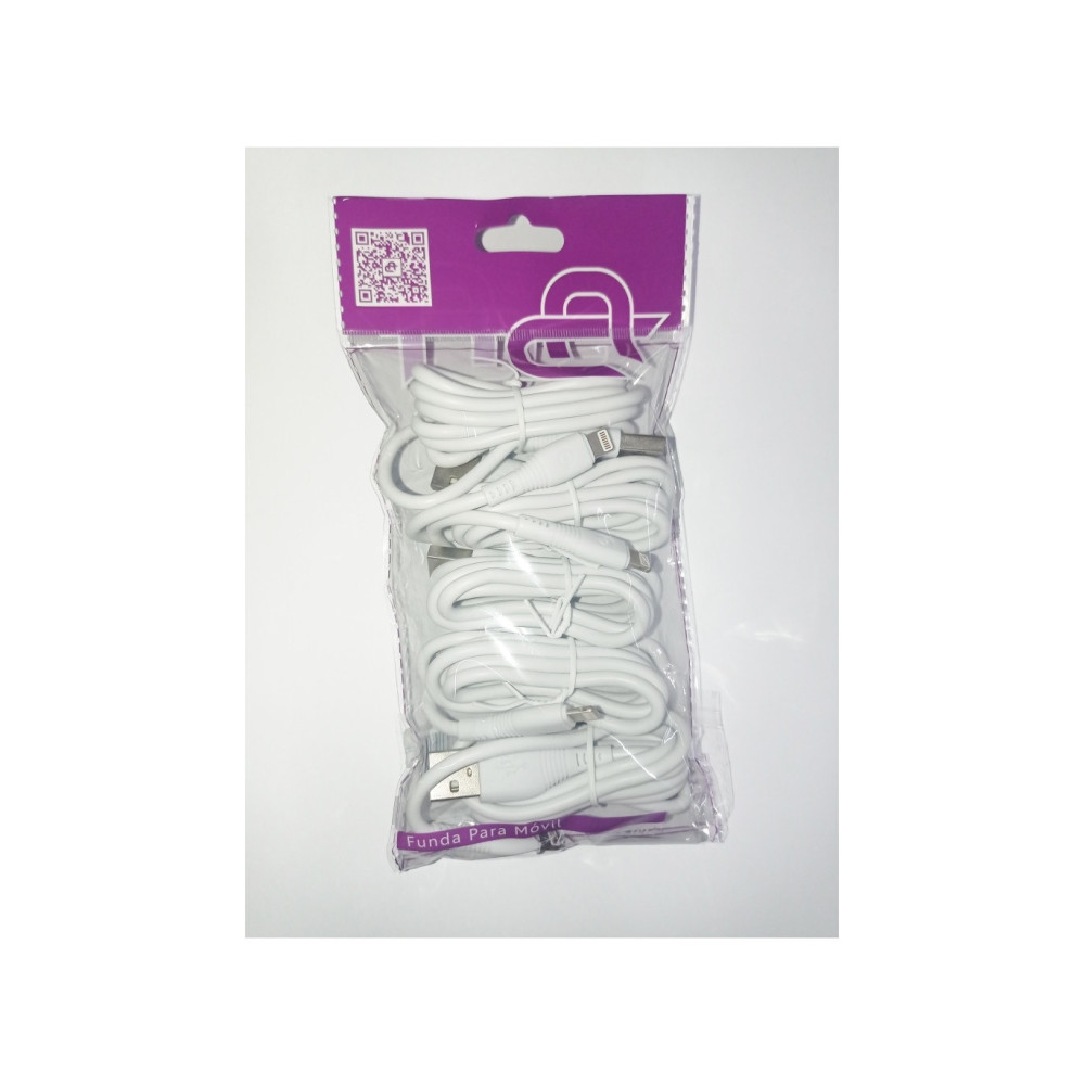 Cable Lightning Sin Blister 5 Unidades
