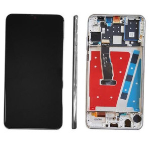 Pantalla Huawei P30 Lite 32NPX Con Marco Blanca (Original) Service Pack