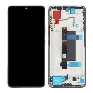 Pantalla Redmi Note 13 Pro 5G CON MARCO Negro (Original Service Pack)