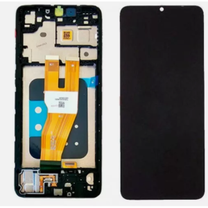 Pantalla para Samsung A057 Con Marco Negro (Original Service Pack)