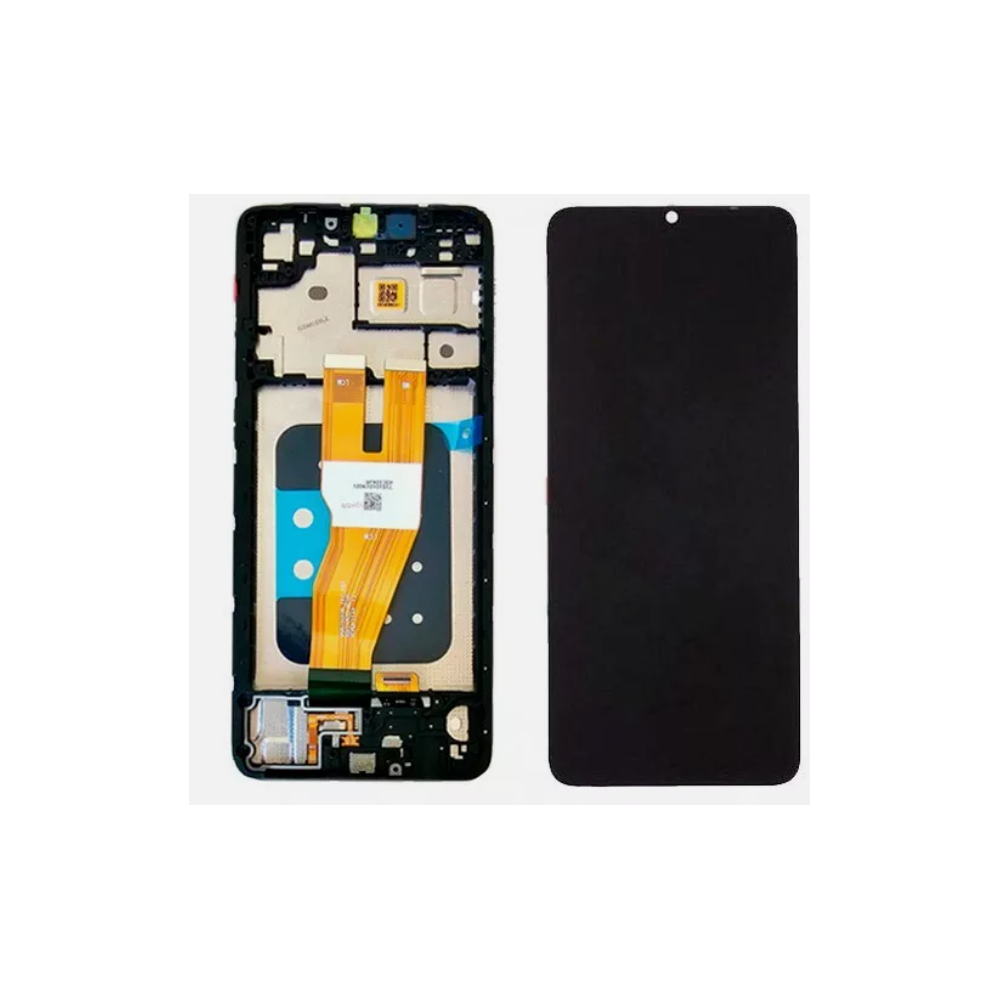 Pantalla para Samsung A057 Con Marco Negro (Original Service Pack)