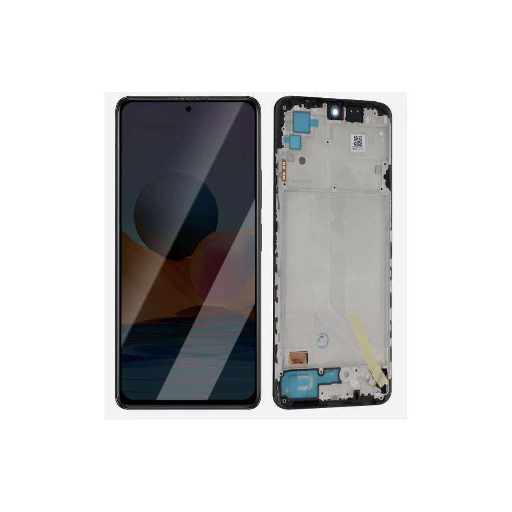 Pantalla Redmi Note 10 4G//Redmi Note 10S Con Marco Negra (OEM Original)