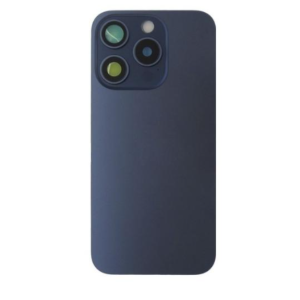 Tapa trasera para  iPhone 15 Pro Con Lente de Cámara Azul+Magsafe